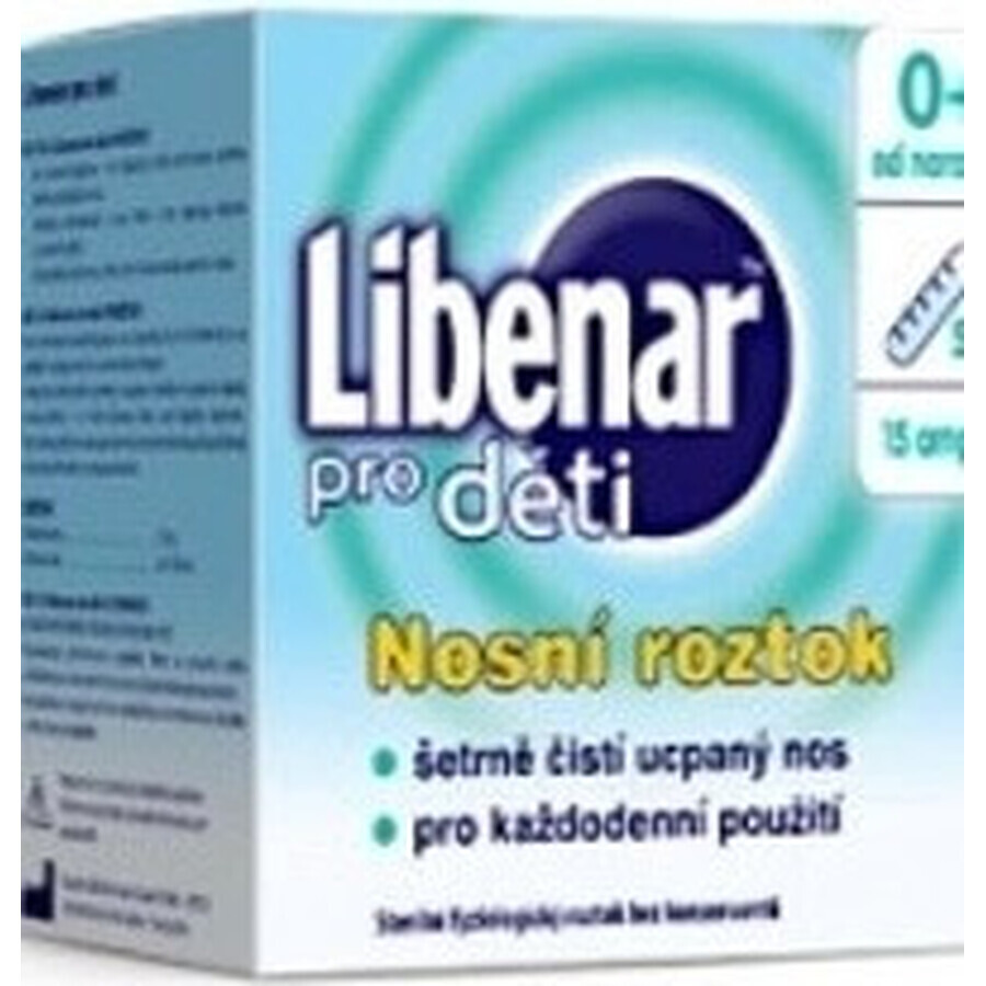 Libenar Soluzione salina multifunzionale 15×5 ml, soluzione isotonica