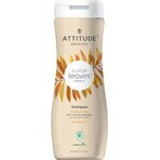 ATTITUDE Shampoo naturale Super leaves con effetto detossinante - lucentezza e volume per capelli fini 1×473 ml, shampoo naturale