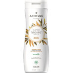 ATTITUDE Shampoo naturale Super leaves con effetto detossinante - lucentezza e volume per capelli fini 1×473 ml, shampoo naturale