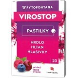 VIROSTOP pastiglie - frutti di bosco 1×20 pezzi, pastiglie antinfluenzali