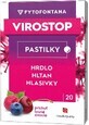 VIROSTOP pastiglie - frutti di bosco 1&#215;20 pezzi, pastiglie antinfluenzali