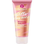 Dermacol Glitter my body Loción hidratante Glitter 1×200 ml, loción corporal