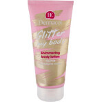 Dermacol Glitter my body Loción hidratante Glitter 1×200 ml, loción corporal