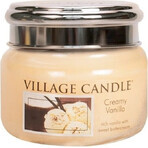 Village Candle Candela profumata in bottiglia - Creamy Vanilla - Gelato alla vaniglia, piccola 1×1 pz, candela profumata