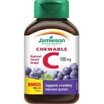 JAMIESON VITAMIN C 500 mg Weintraube 1×120 tbl, VITAMIN C, Weintraube