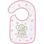 BABYONO Frottee-Lätzchen, mittel, wasserdicht Elefant 6m+ 1×1 St.