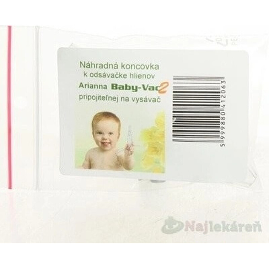 Arianna Baby-Vac 2 - Connettore di ricambio per tiralatte 1×1 pz, pezzo di ricambio