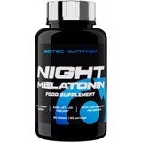 Scitec Nutrition Night Melatonin 1×90 tbl, food supplement