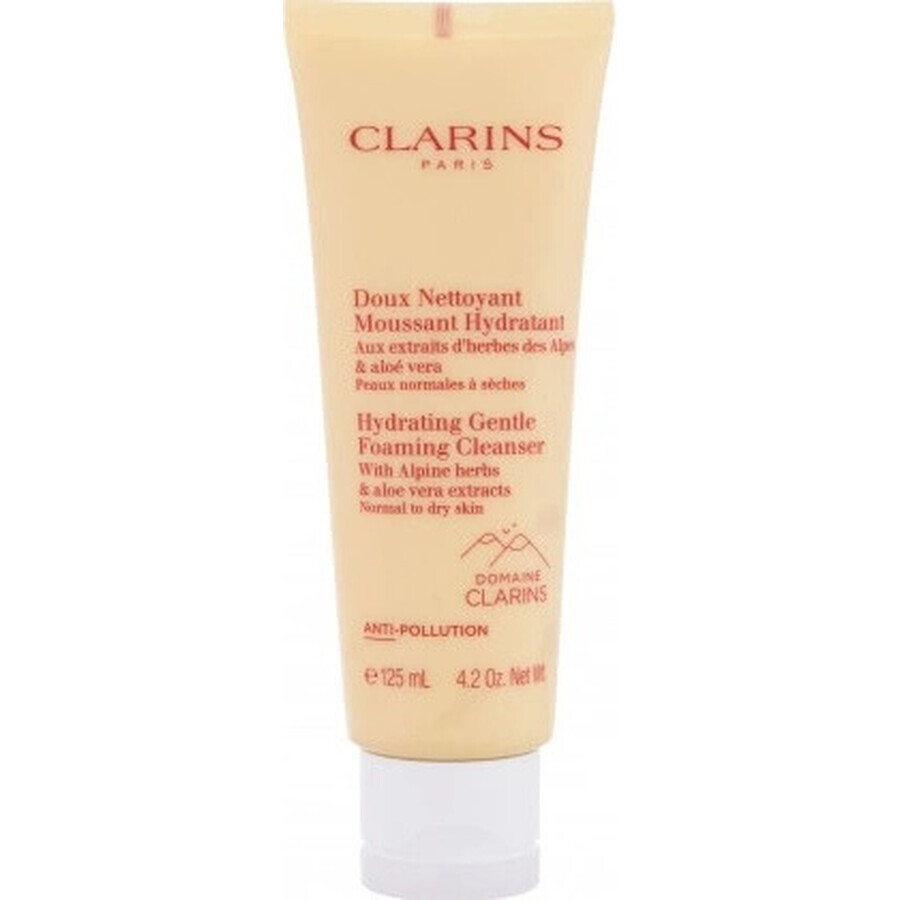 Clarins Gentle Moisturising Cleansing Foam for Normal to Dry Skin 1×125 ml, Reinigungsschaum