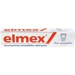 ELMEX PASTA DENTIERA SENZA MENTOLO 1×75 ml, senza mentolo