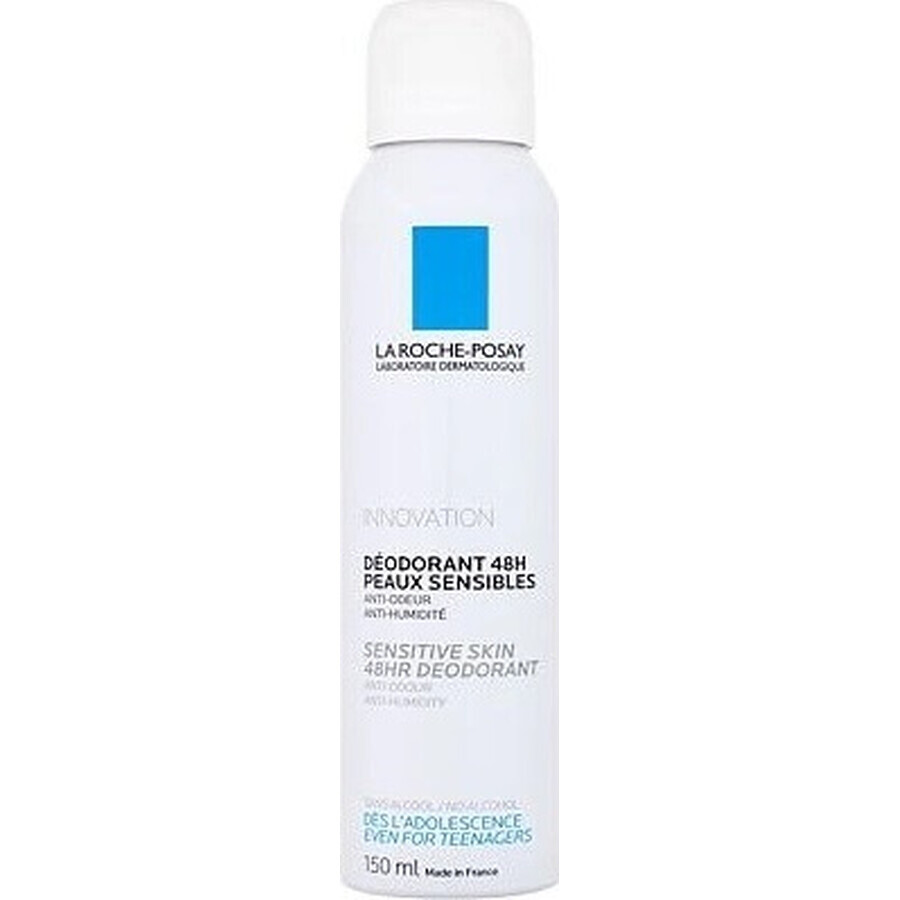 LA ROCHE-POSAY Physiological Deodorant Spray for Sensitive Skin 48H 150 ml 1×150 ml 1×150 ml, deodorant