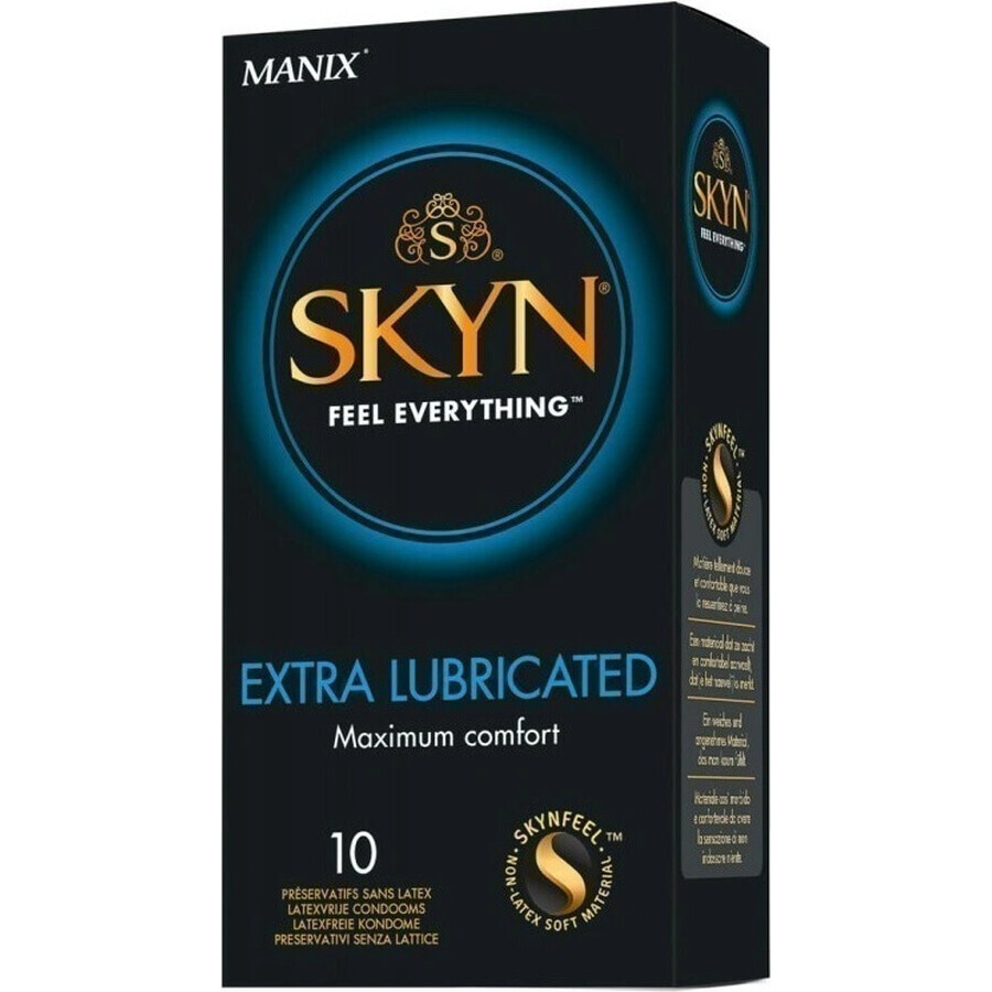 Manix Skyn Extra Lubrificato 1×10 pz, preservativi