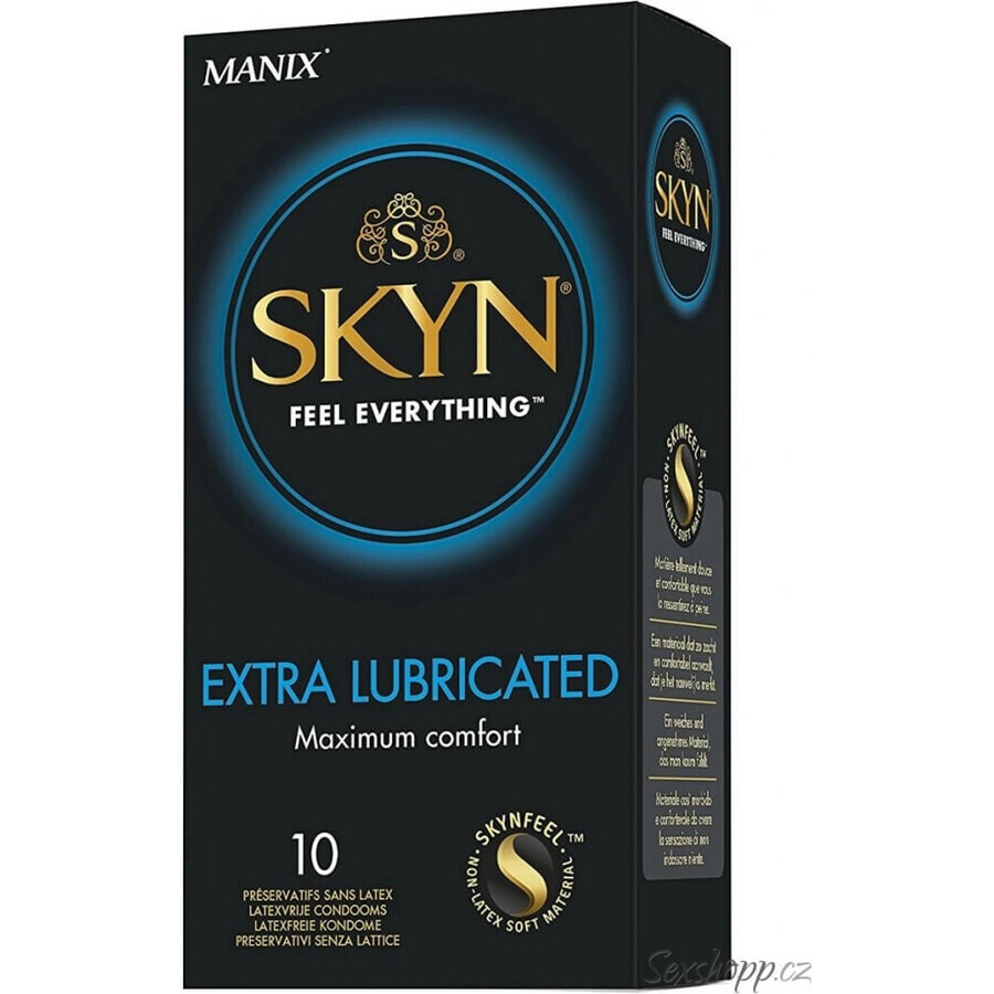 Manix Skyn Extra Lubrificato 1×10 pz, preservativi