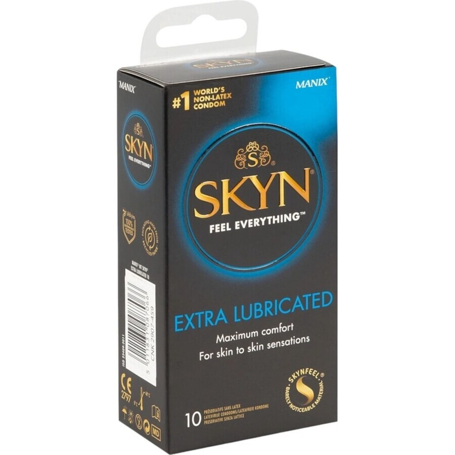 Manix Skyn Extra Lubrificato 1×10 pz, preservativi