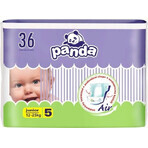 BELLA PANDA Pañales desechables 5 Junior (12-25 kg) 36 piezas 1×36 piezas