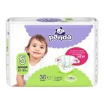 BELLA PANDA Pañales desechables 5 Junior (12-25 kg) 36 piezas 1×36 piezas