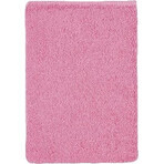 Terry pink wash cloth 1×1 pc, wash cloth