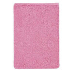 Terry pink wash cloth 1×1 pc, wash cloth