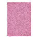 Terry pink wash cloth 1×1 pc, wash cloth