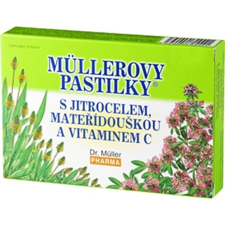 PASTIGLIE MÜLLER CON SKOR. MAT. FIGLIA E VIT. C 1×12 pz, per la tosse