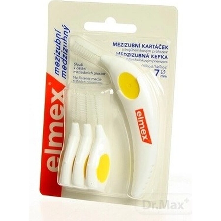 ELMEX INTERDENTAL No.7 YELLOW 1x4 pz, scovolini interdentali