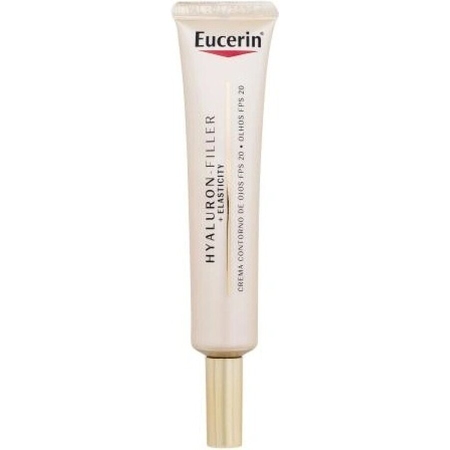 Eucerin HYALURON-FILLER+ELASTICITY Cremă de ochi 1×15 ml, SPF 15