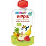 HiPPis 100% fruta HiPPis manzana plátano fresa 1×100 g, snack de fruta