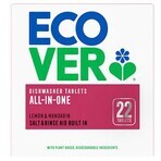 ECOVER dishwasher tablets 1x22 pcs, dishwasher tablets