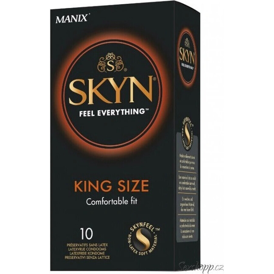 Manix Skyn King Size 1×10 unidades, preservativos