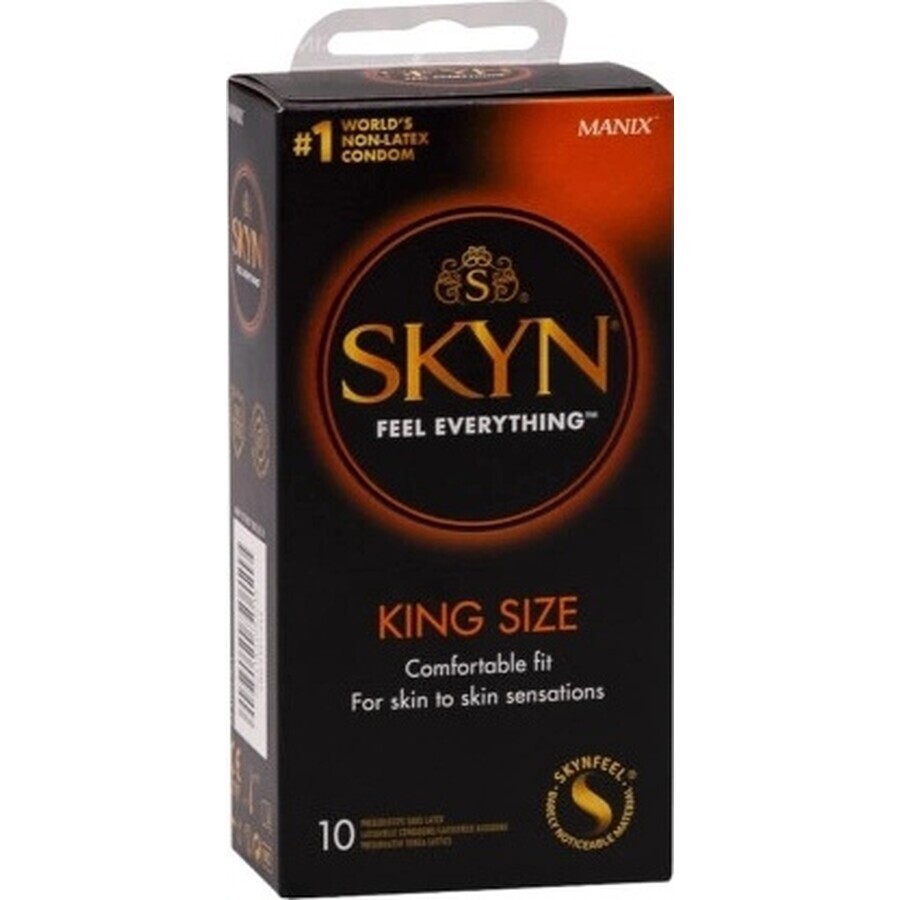 Manix Skyn King Size 1×10 unidades, preservativos