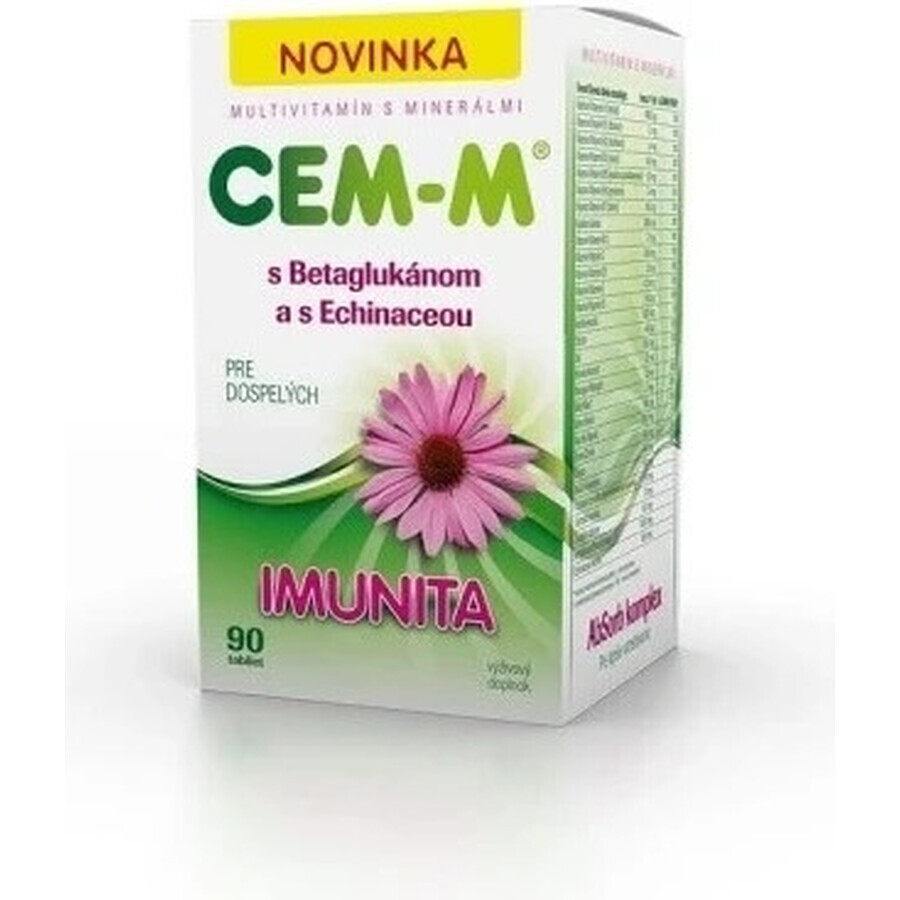 CEM-M for adults Immunity 1×90 tbl, multivitamin with minerals