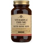 Solgar Vitamin C 1500 mg with rose hips 180 tablets 1×180 tbl, food supplement