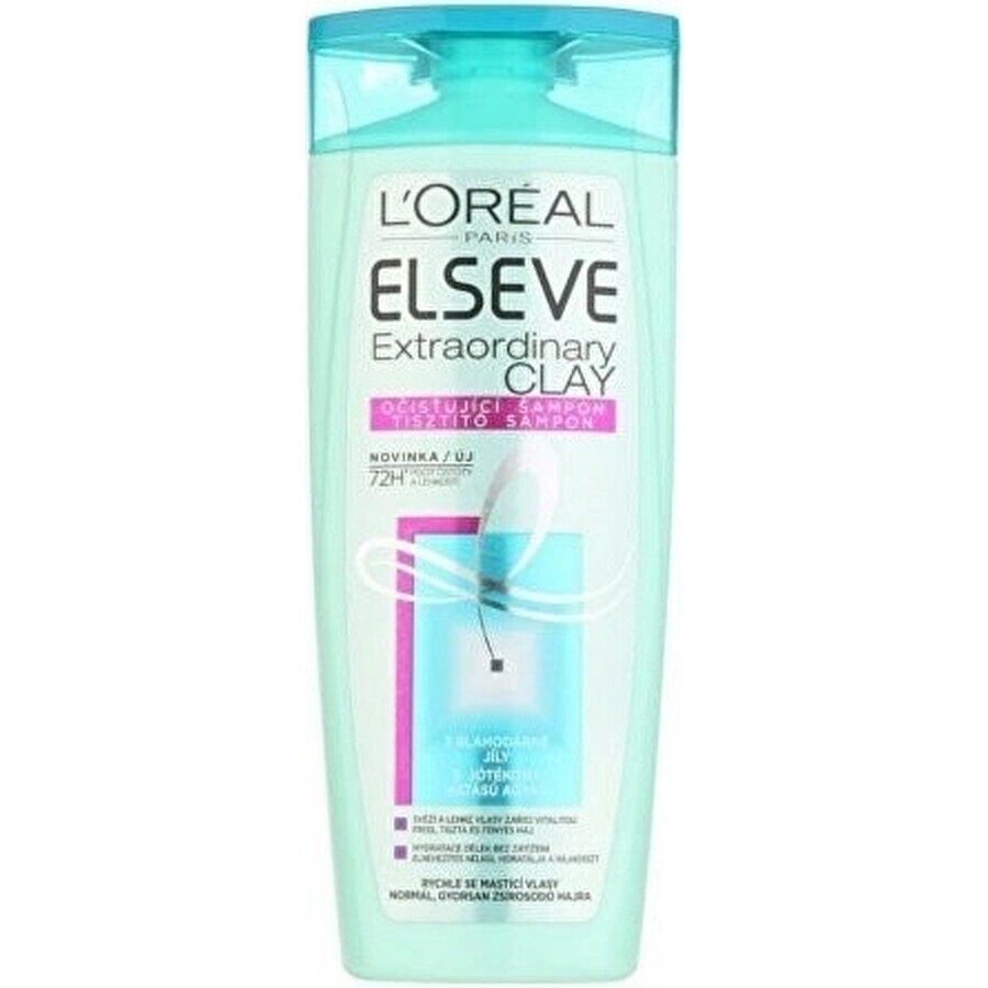 ELSÉVE Argilă extraordinară 1×250 ml, șampon