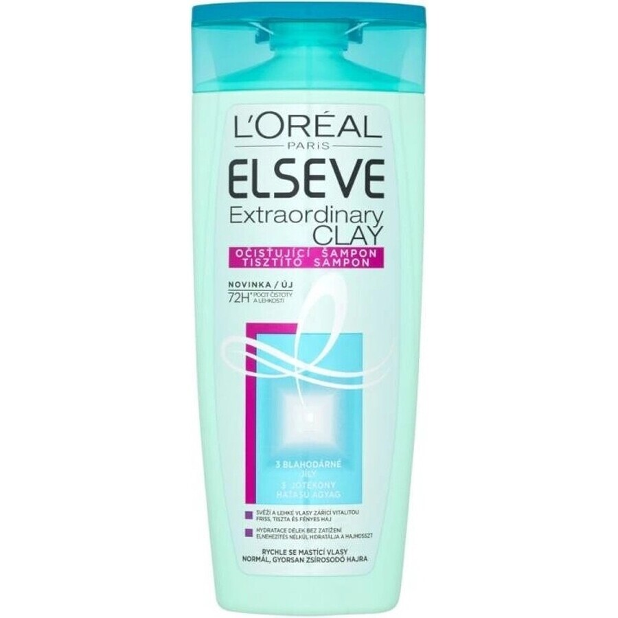 ELSÉVE Argilă extraordinară 1×250 ml, șampon