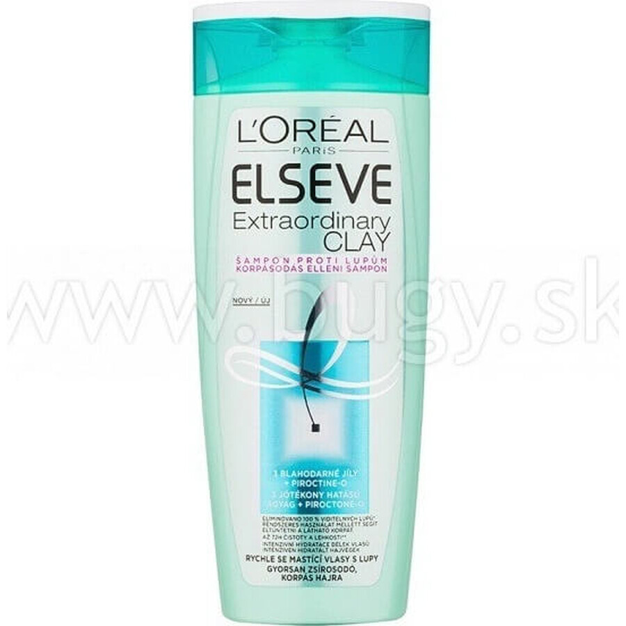 ELSÉVE Argilă extraordinară 1×250 ml, șampon