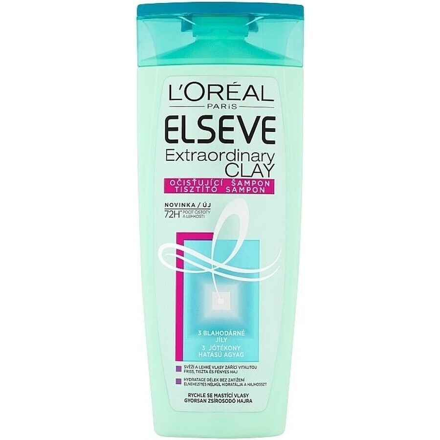 ELSÉVE Argilă extraordinară 1×250 ml, șampon