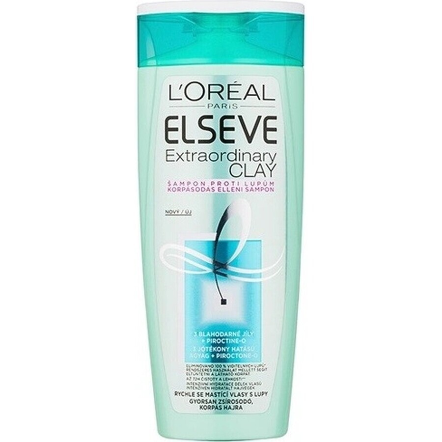 ELSÉVE Argilă extraordinară 1×250 ml, șampon