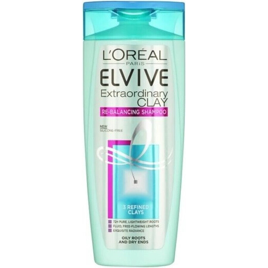 ELSÉVE Argilă extraordinară 1×250 ml, șampon