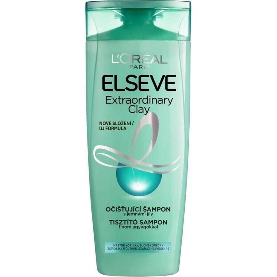 ELSÉVE Argilă extraordinară 1×250 ml, șampon