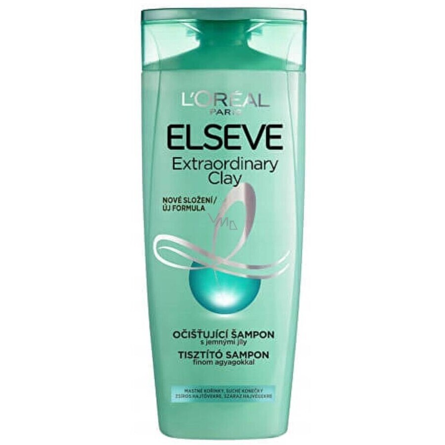 ELSÉVE Argilă extraordinară 1×250 ml, șampon