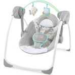 INGENUITY Altalena convertibile con adattatore vibrante con melodia Wynn™ 2in1, 0m+ fino a 9 kg 1×1 pz, altalena per bambini