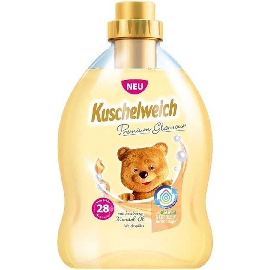 Kuschelweich Conditionneur de tissu - Premium Glamour, 28 lavages 1×750 ml, conditionneur de tissu