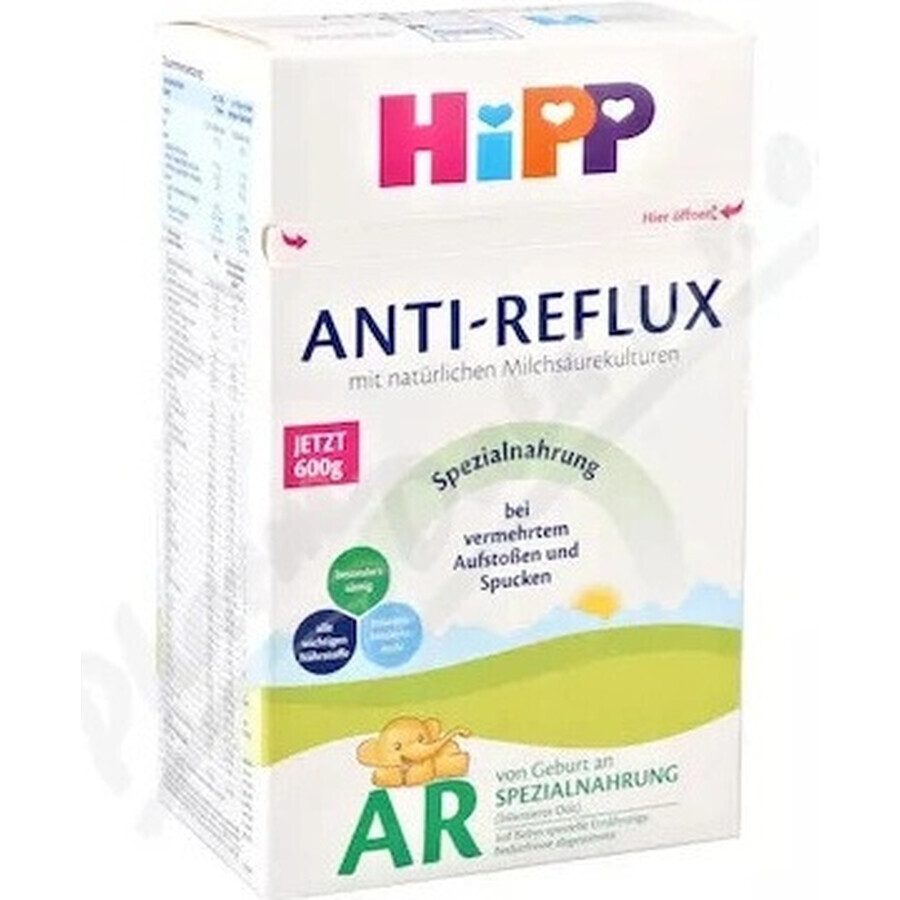 HiPP ANTI-REFLUX AR 1×600 g, formula for infants from birth