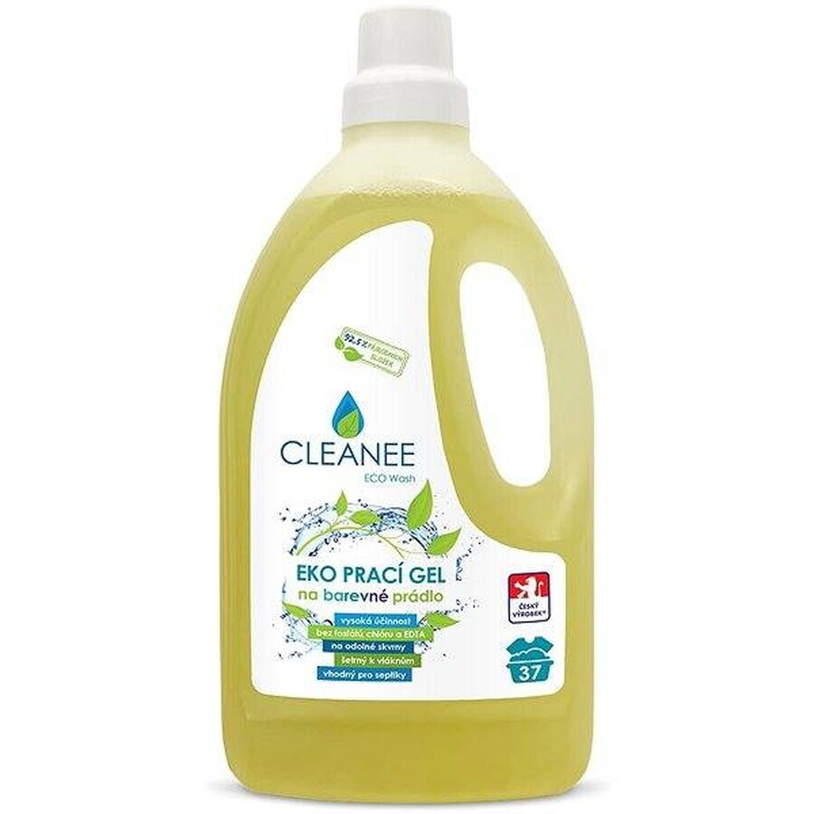 EKO Cleanee 1.5L 1×1500 ml EKO Cleanee 1.5L Gel di lavaggio per bucato colorato 1×1500 ml, gel di lavaggio