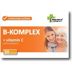 Slovakiapharm B-KOMPLEX + vitamina C 1×30 tbl, integratore alimentare