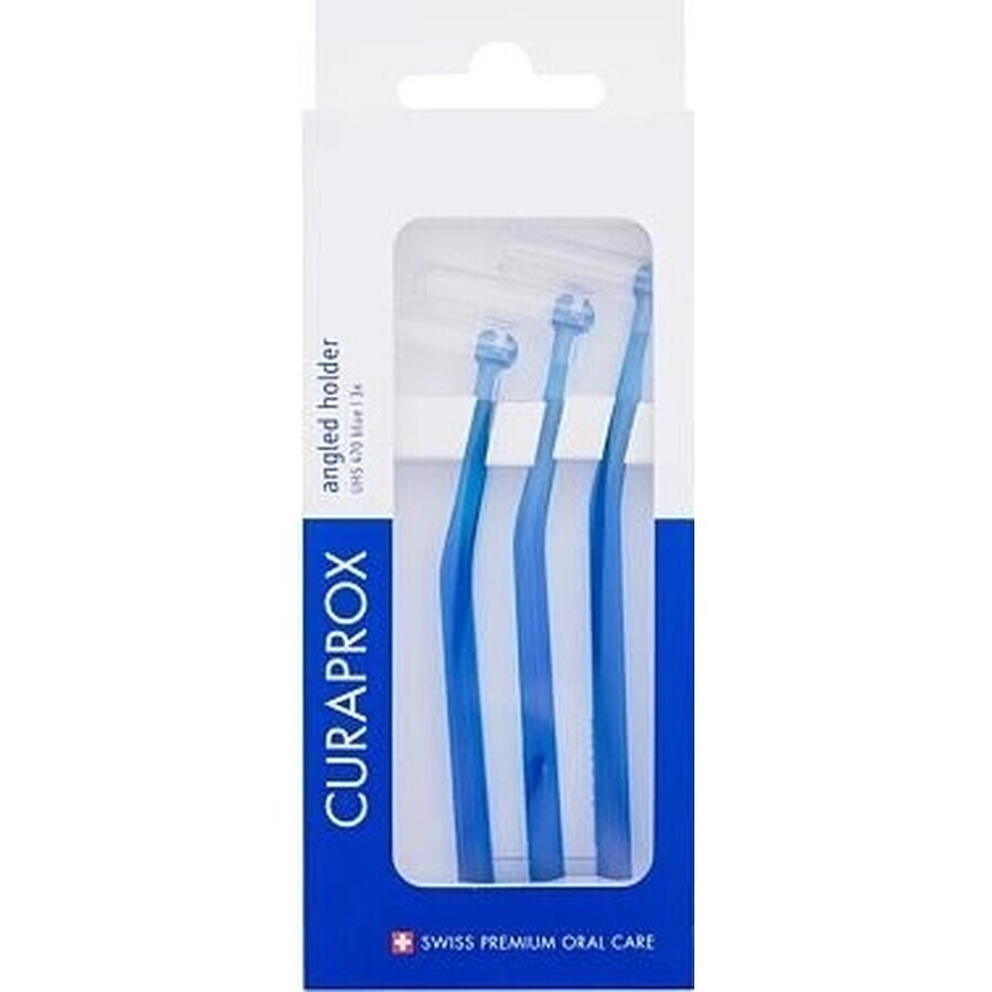 CURAPROX UHS 470 bleu support 1×3 pcs, brosse à dents interdentaire