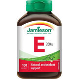 JAMIESON VITAMIN E 200IU 1×100 cps, food supplement