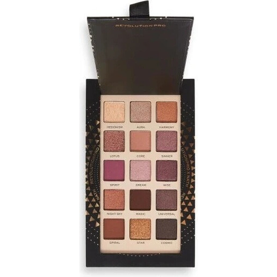 Revolution PRO, X Nath Night, paleta de sombras de ojos 1×16,50 g, paleta de sombras de ojos