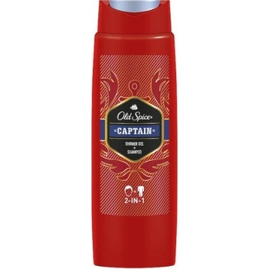 Old Spice SG 1l Captain 1×1000 ml, șampon și gel de duș pentru bărbați