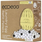 Ecoegg Huevo Lavador Cartucho - 50 lavados sin perfume 1×1 ud, cartucho para 50 lavados